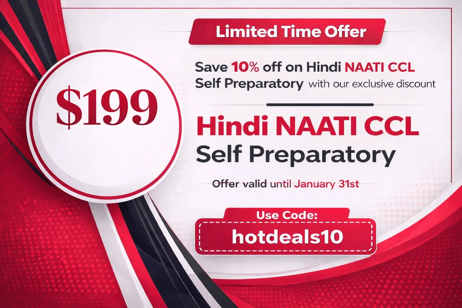 hindi naati ccl course price