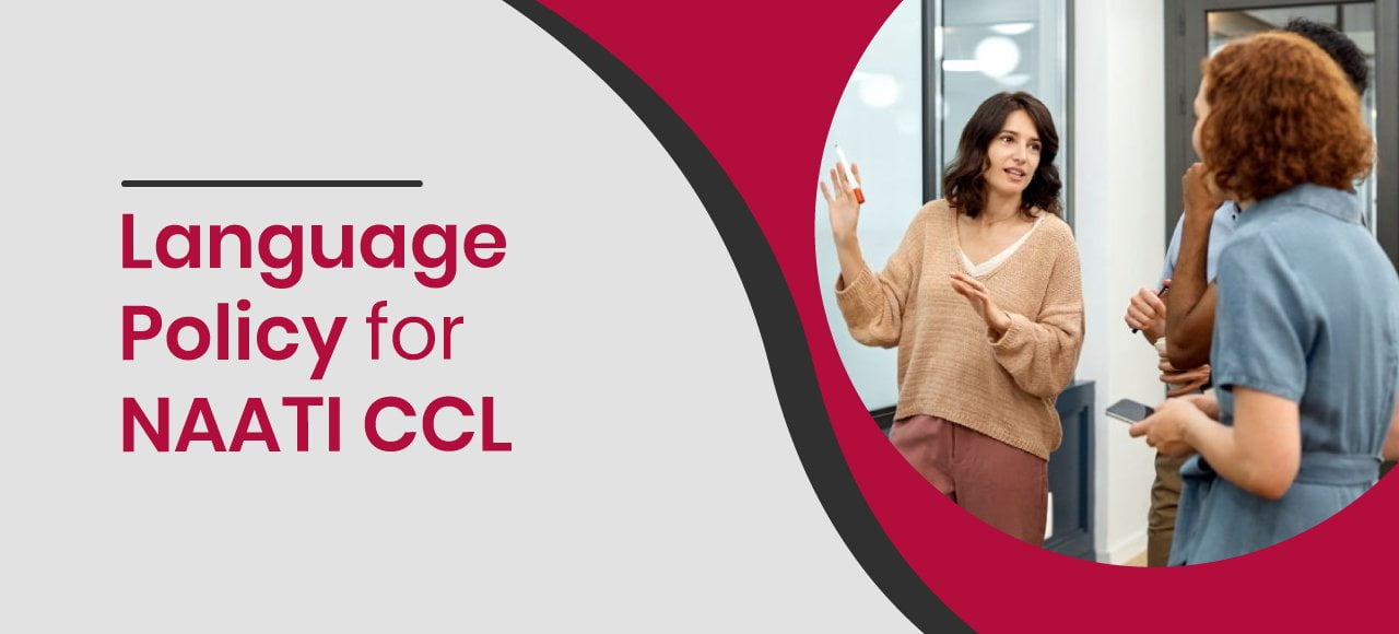 language policy for naati ccl