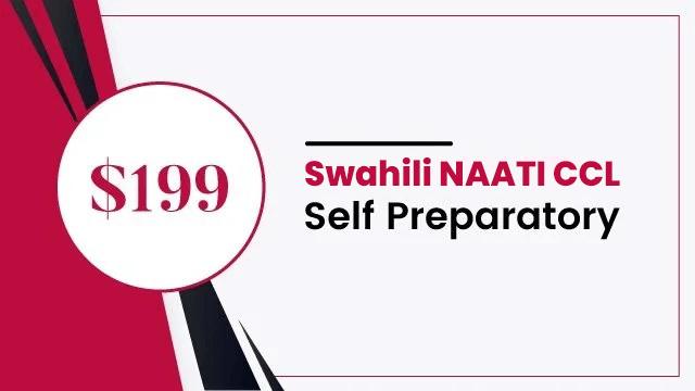 Swahili NAATI CCL