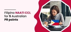 Filipino NAATI CCL for 5 Australian PR points
