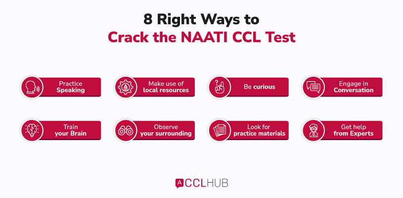 8 Right Ways to Crack the NAATI CCL Test