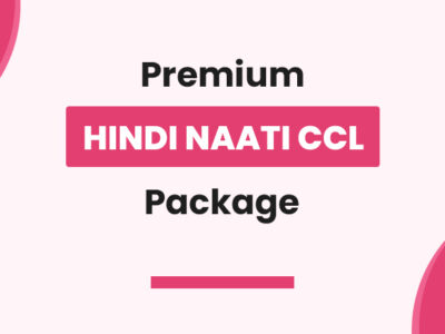 Premium Hindi NAATI CCL Package