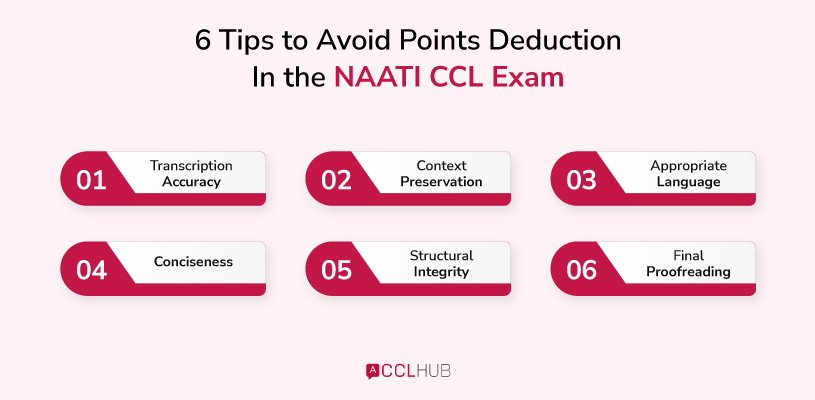 How to Avoid Points Deduction In the NAATI CCL Exam