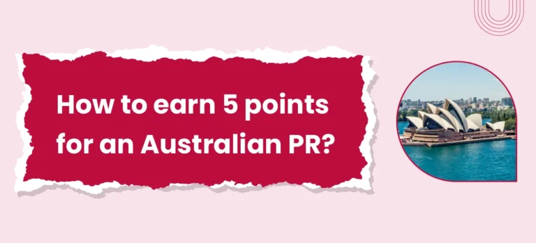 How to earn 5 PR points for an Australian PR