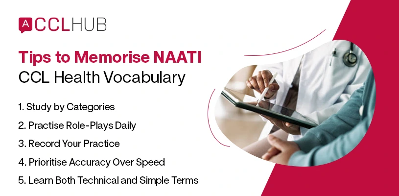 Tips to Memorise NAATI CCL Health Vocabulary