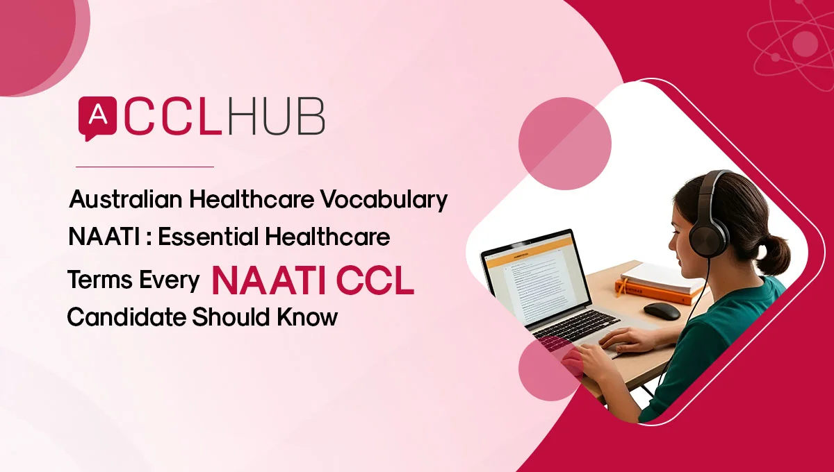 Australian Healthcare Vocabulary NAATI